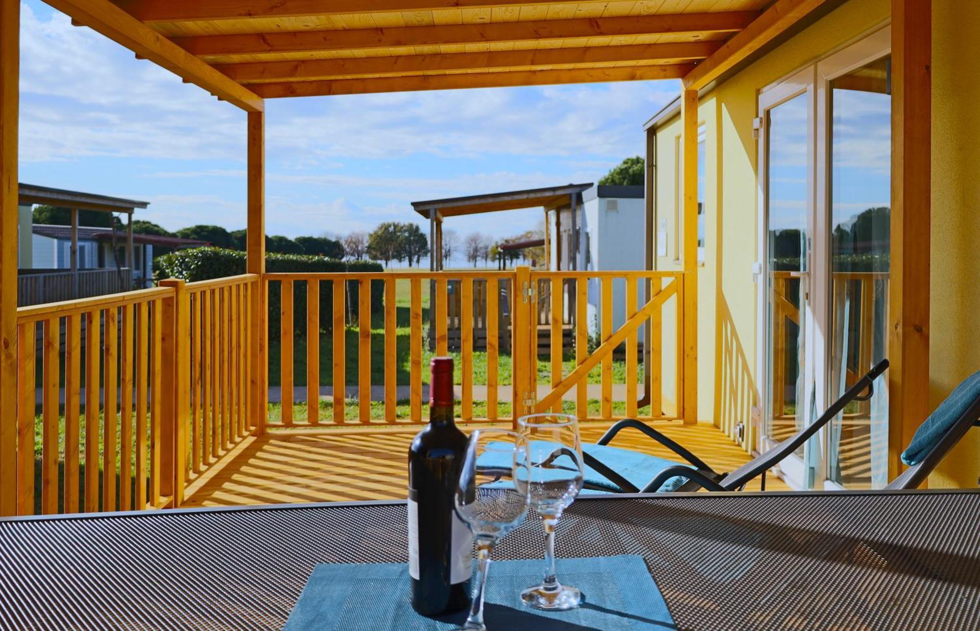 TourIstra Mobile Homes in Camping Park Umago Esterno foto