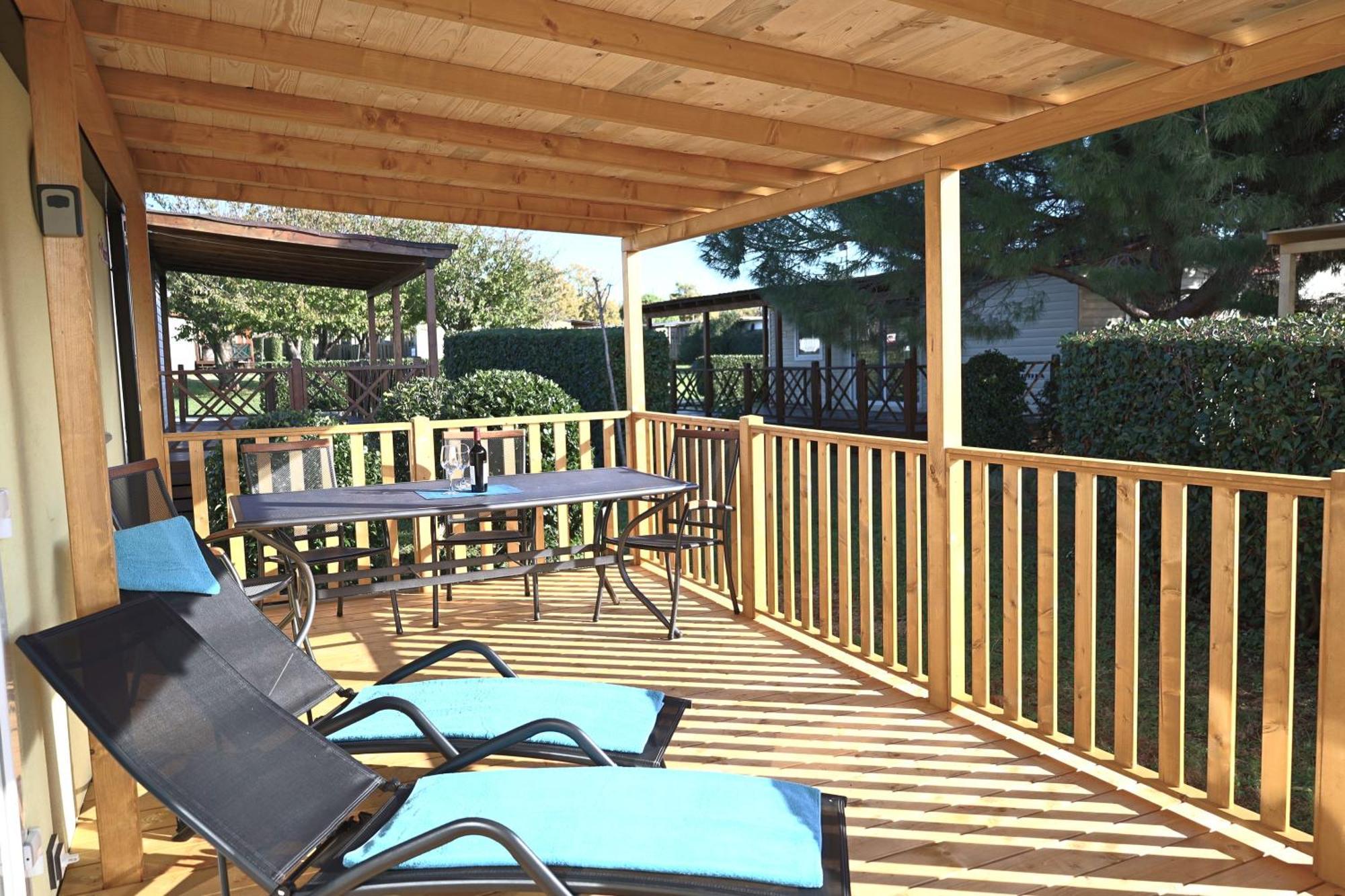 TourIstra Mobile Homes in Camping Park Umago Esterno foto